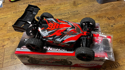 Team Corally PYTHON XP-6S 4WD Bash Buggy 1:8 6S Brushless RTR, rot