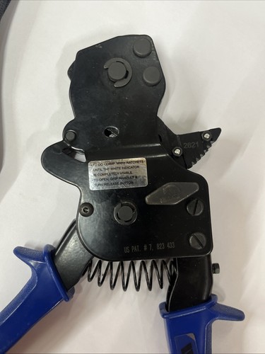 WATTS Pinch Wrench Crimper PEX Cinch Clamp Ratchet 3/8" - 1" ASTM F2098 BIN FS - Picture 7 of 12