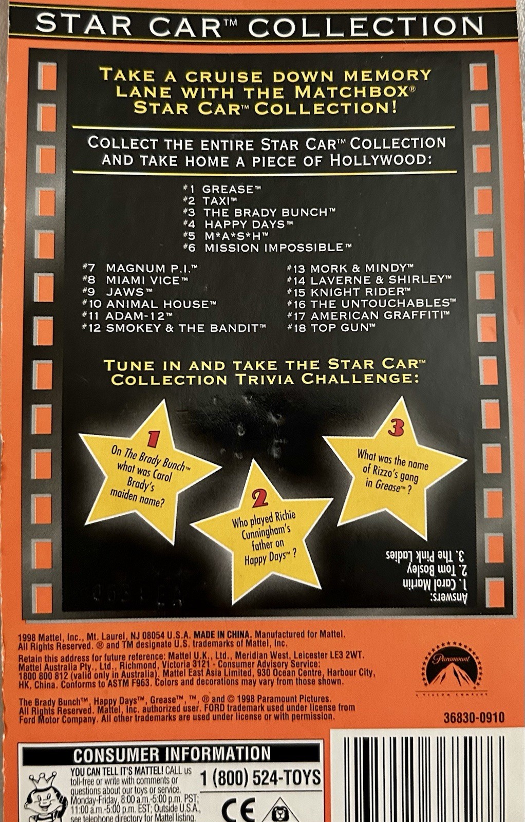 Matchbox Star Car Collection Magnum P.I. T.C.'s Helicopter Special Edition  NEW!