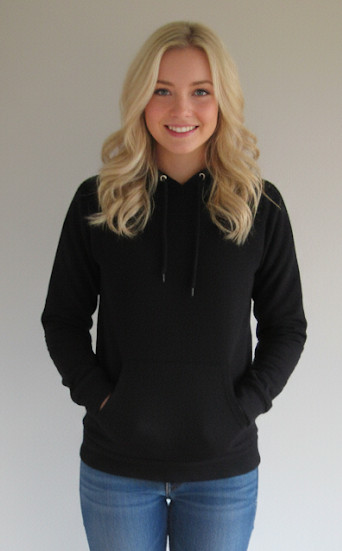 NEW American Apparel California Fleece Cotton Pullover Hoodie 5495