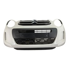 Citroen C1 Front Bumper Lipizan White-kwd 2014-2022 1612227580