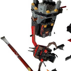 Lego Nexo Knights Jestros Volcano Lair Set 70323 With Minifigure INCOMPLETE