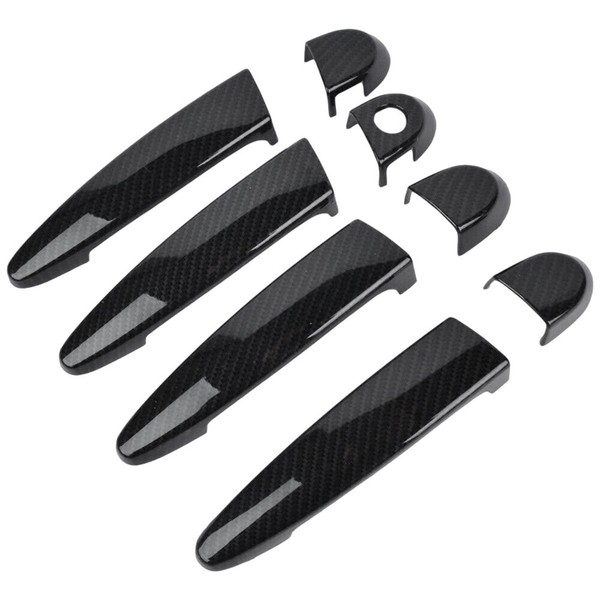 8X Kohlefaser-AußEntüRgriffabdeckung FüR 1 2 3 4 Serie E87 E90 E91 E92 E939229-image