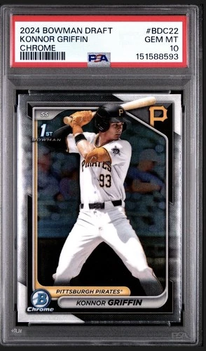 2024 Bowman Draft Chrome Konnor Griffin #BDC-22 PSA 10