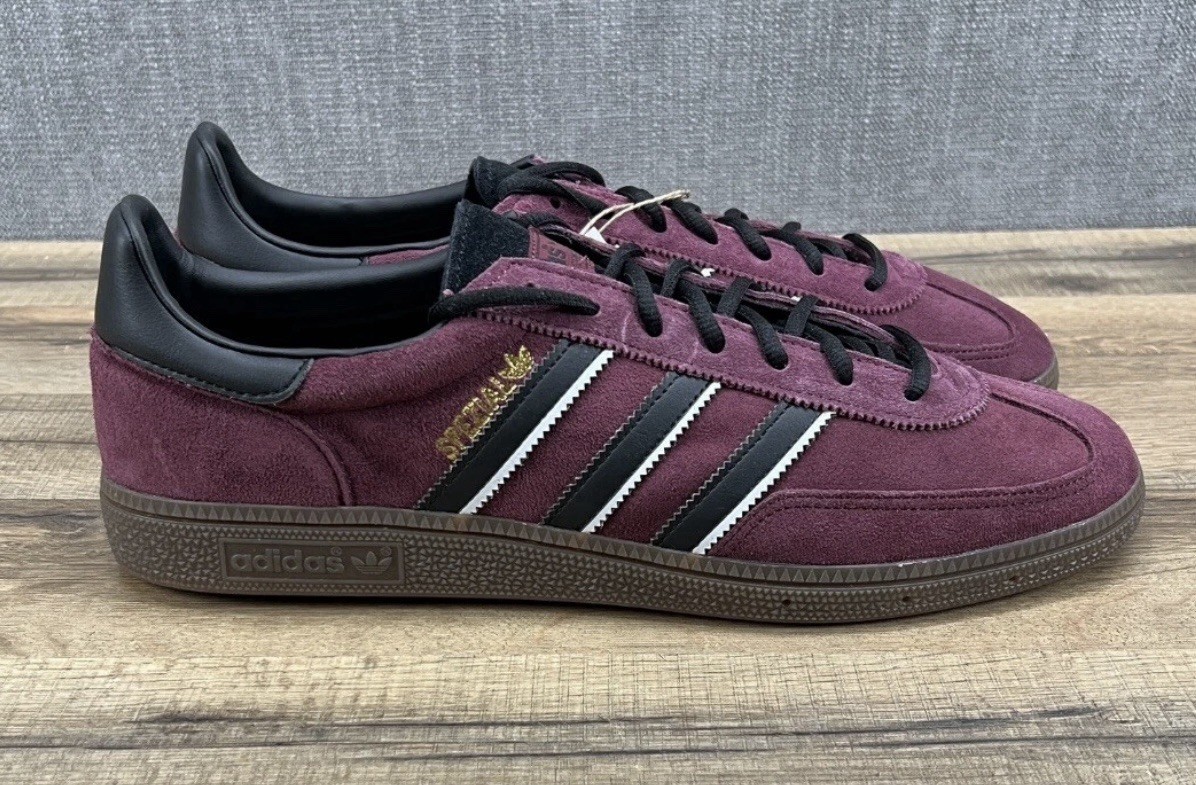 シューズ adidas spezial IG6184 adidas Originals Handball Spezial Maroon Core Black Crystal