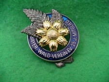 Abzeichen Bayerischer Wald-Verein 25 Jahre Mitglied Edelweiß