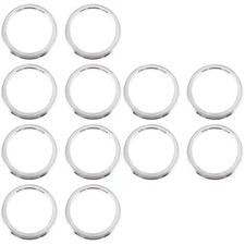 3 Pieces Car Exterior Decorations Bore Adapter Kit Aluminum Wheel Hub Caps