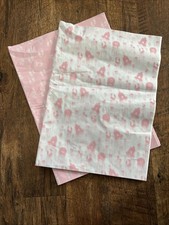 Tissue Paper 100 Pcs Baby Feet Print Pink Tissue Paper for Gift Bags Wrapping