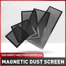 Magnetic PVC Dust Filter for PC Chassis   multiple sizes 12x12 to 4.72x14.17 in