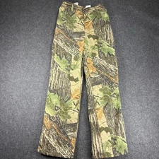 VTG 90s RealTree Camo Insulated Hunting Pants Mens 34x32 Regular Outdoor Green