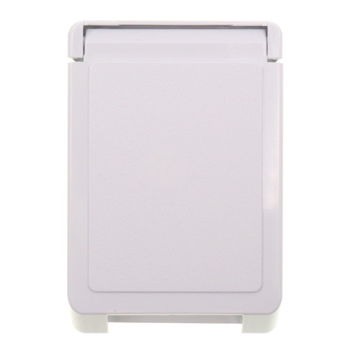 CARLON E98GFCM-CAR WEATHERPROOF GFCI OUTLET COVER, SINGLE-GANG, WHITE