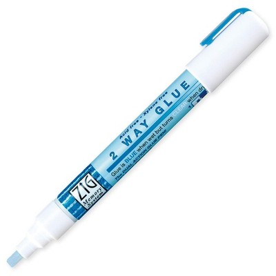 Kuretake Corporation 2WegeKlebestift, 4 mm Keilspitze, 1 Stück 1 Stück