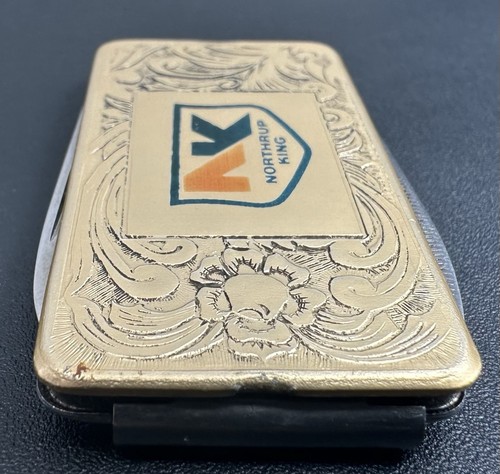 Vintage Northrup King Seed Money Clip Imperial Pocketknife Advertising - Picture 7 of 18