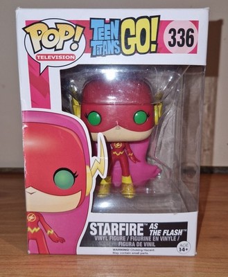 Funko Pop Starfire as The Flash 336 Teen Titans Go! Pop Fernseher Nagelneu
