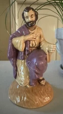 Vintage 1986 Atlantic Mold Figurine Christmas Nativity Manger Scene JOSEPH 5.5"