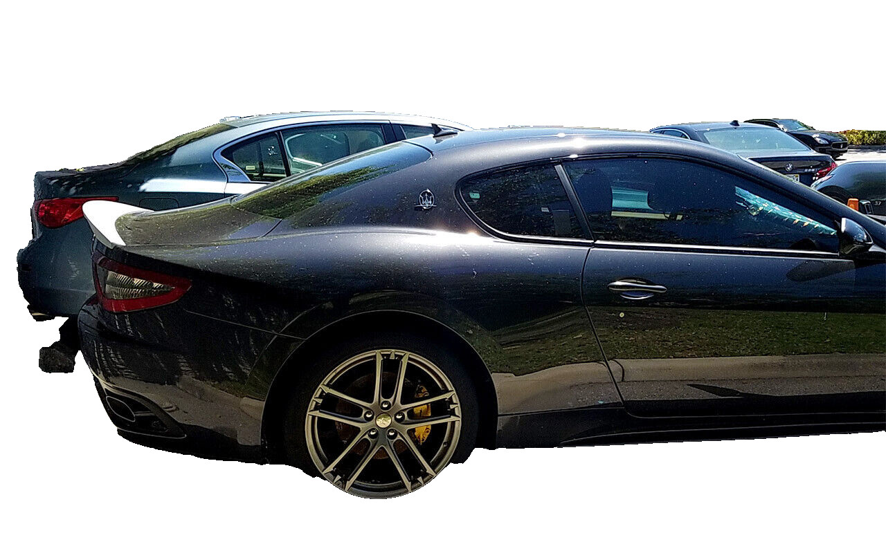 Maserati Granturismo Coupe 2007-20 rear Trunk Spoiler with Brake Light MC OE StL