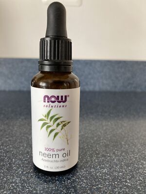 Neem Oil (100% Pure & Natural), 1 oz - NOW Foods Solutions