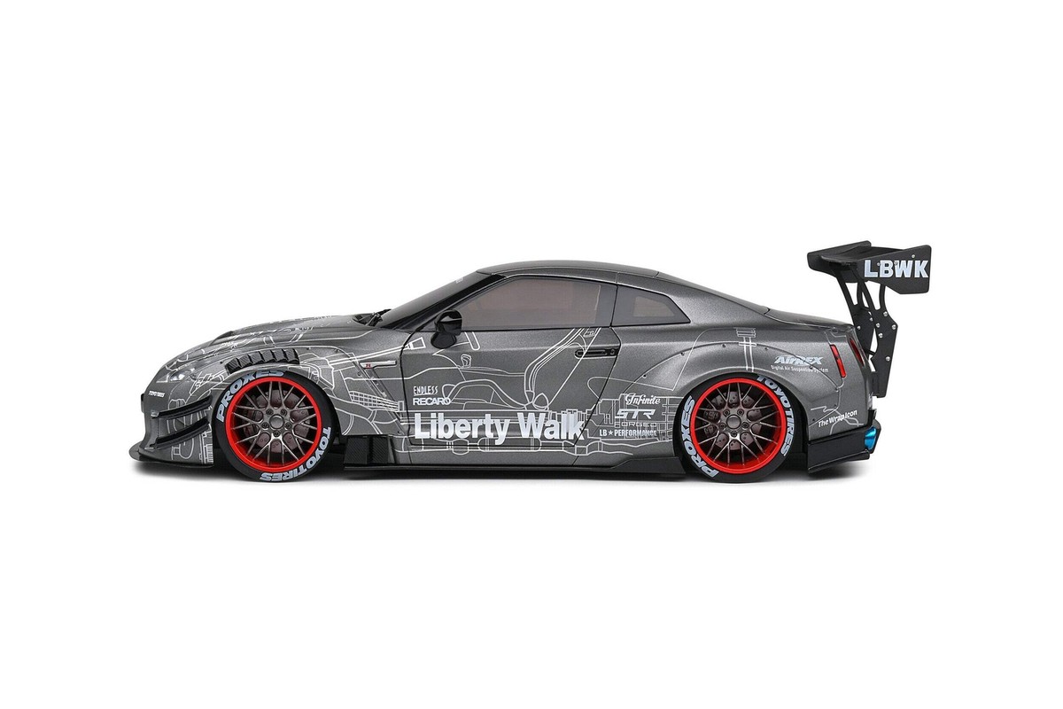 Solido 2020 Nissan GT-R (R35) W/ Liberty Walk 2.0 Catalogue Design