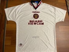 Manchester United 1996/1997 Away Football Shirt Jersey Umbro size XL