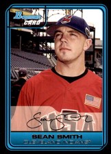 2006 Bowman Draft Picks & Prospects Futures Game #FG42 Sean Smith Indians