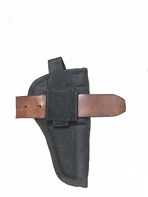 Gun Holster For Rock Island 38 Special Revolver - Nylon, Belt Clip, Ambidextrous, Level 2