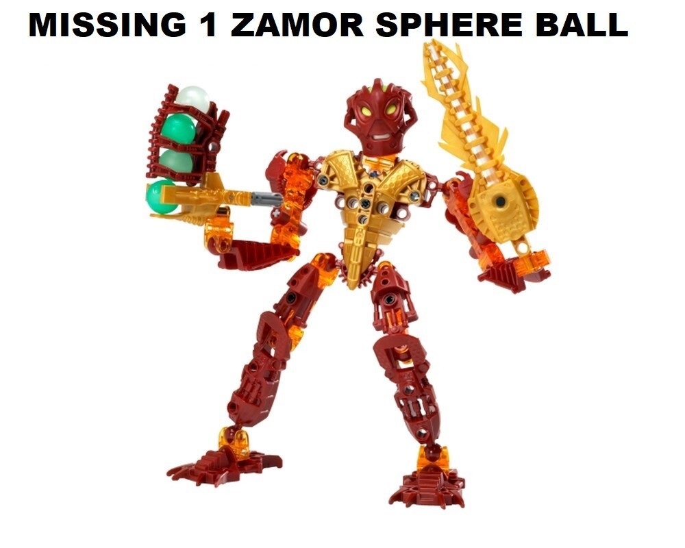 LEGO BIONICLE Set 8727 Toa Jaller Inika + Canister + Instructions