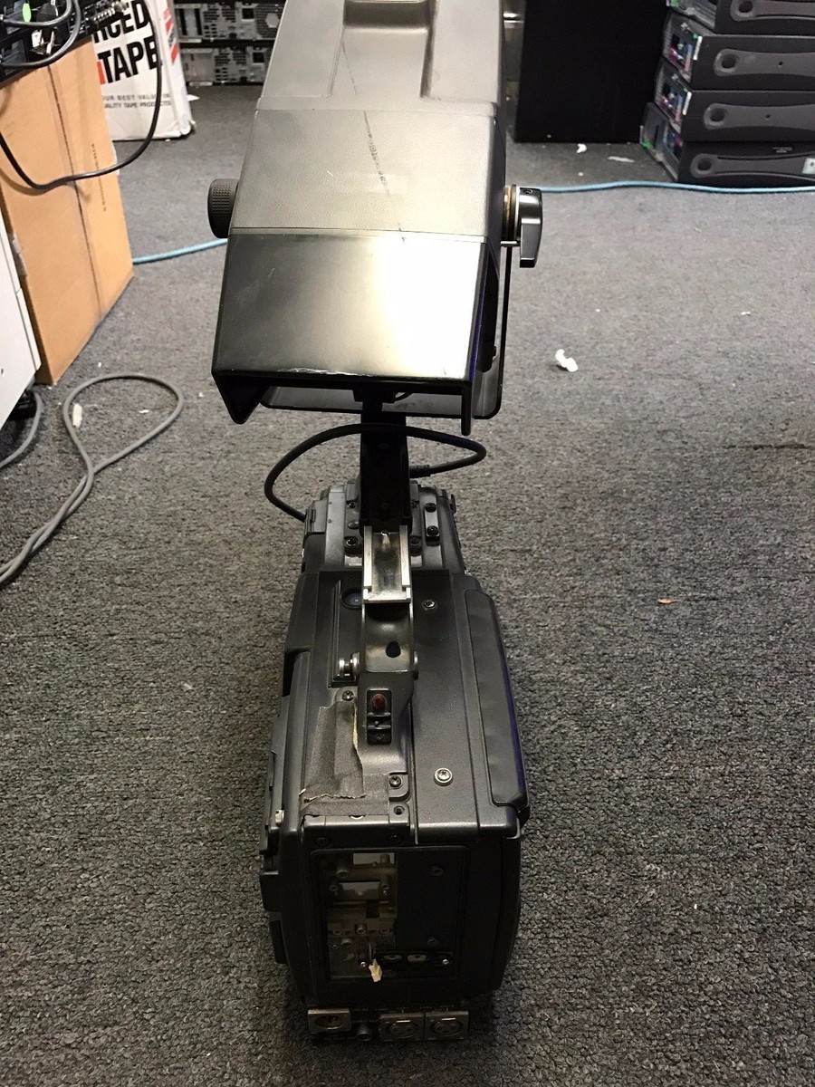 Sony Betacam SP BVW-D600 Camcorder w/ SONY BVF-55 VIEWFINDER 5