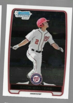 2012 Bowman - Chrome Prospects Zach Walters #BCP41 (RC) for sale
