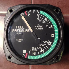 Garwin Fuel Pressure Gauge Beechcraft  22-869