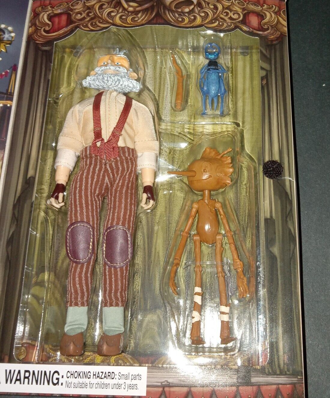 Mego Guillermo del Toro's Pinocchio Action Figure Set of 3 — Sure