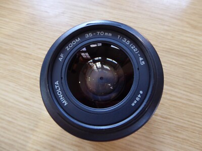 Minolta 35-70mm f3.5-4.5 AF Zoom Autofokus Objektiv Minolta AF & Sony Alpha Mount 2