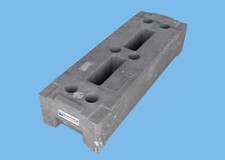 Bauzaunfuß PE 22 kg - nachhaltig produziert mit PE Recycling