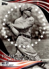 2019 Topps Update Perennial All-Stars Mel Ott New York Giants #PAS-21