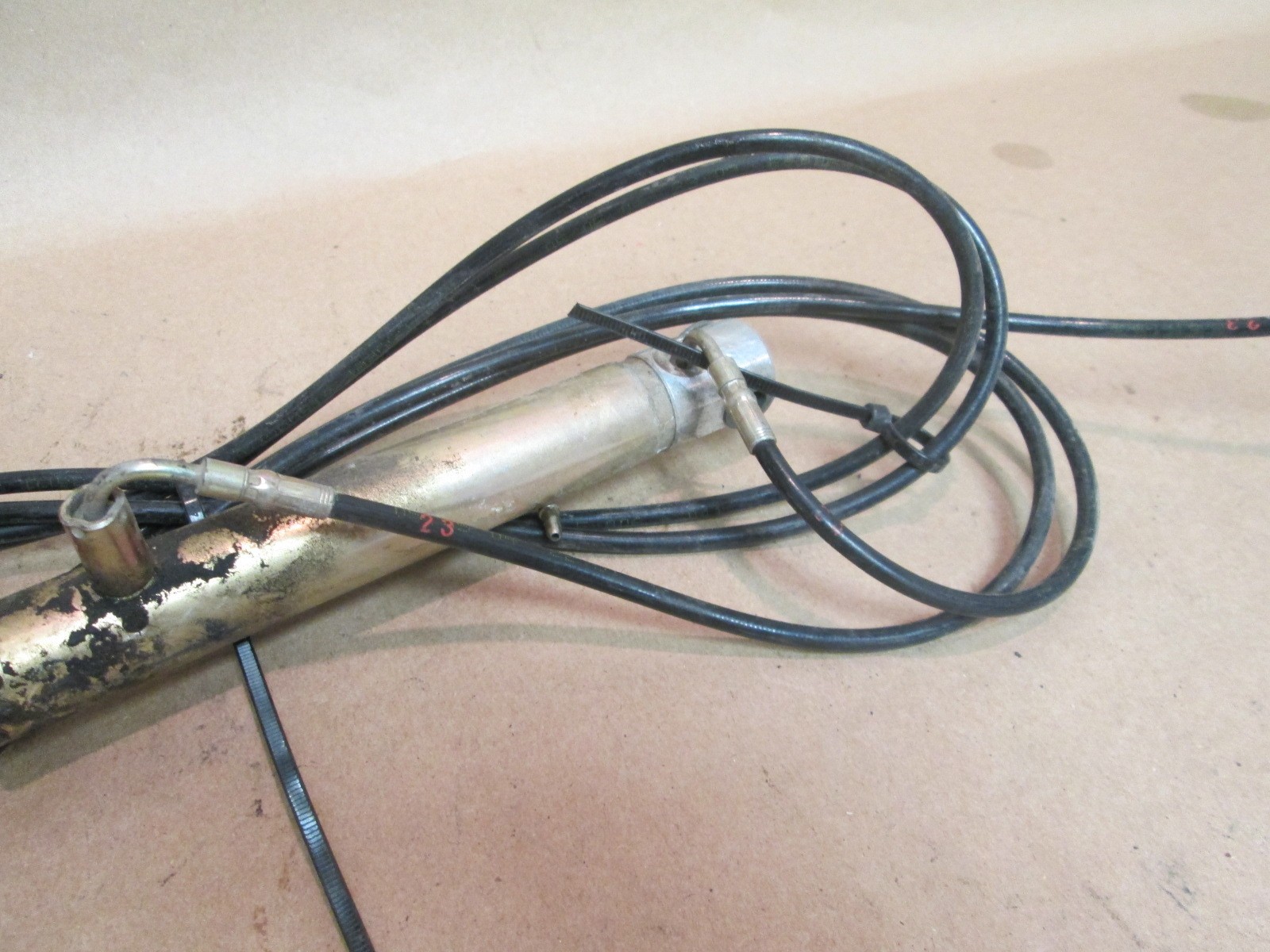Ferrari 360 Spider, F430 Spider, LH Main Convertible Lift Cylinder, # 66453800