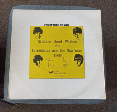 BEATLES★From Then To You UK Apple オリジナル From Then To You The Beatles 1970 Fan Club LP Record LYN 2154 2153