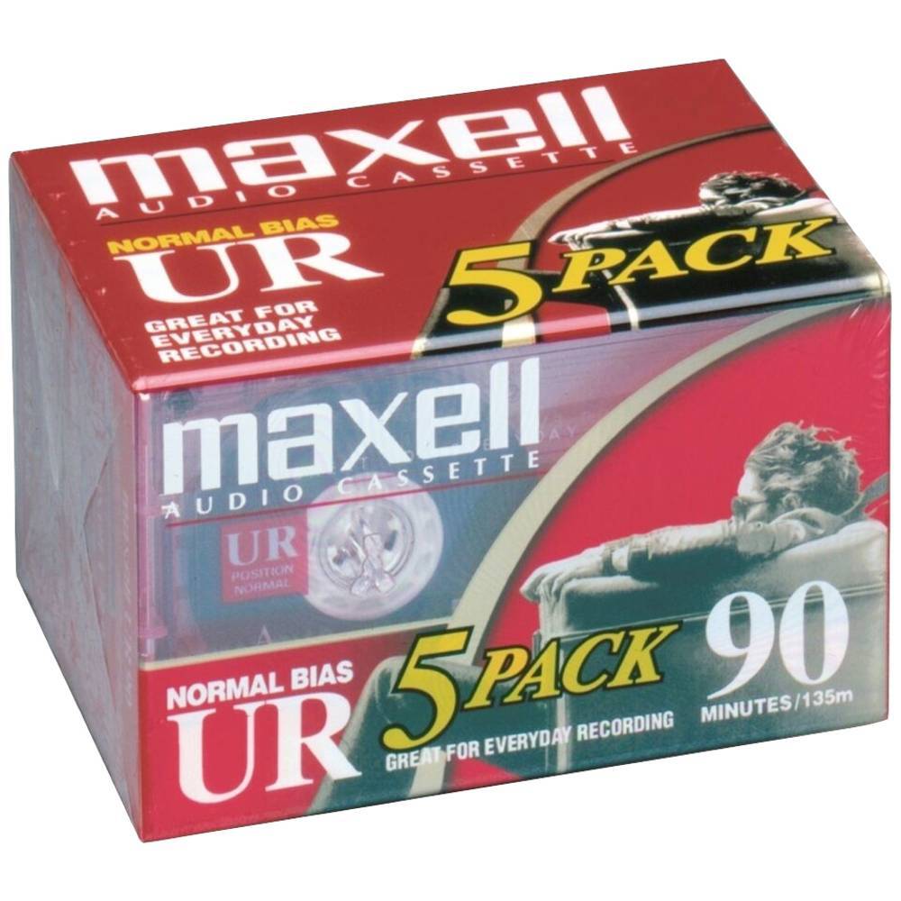 аудиокассета Maxell Multipack на 5 частей 90 мин комплект из 5 частей 3990₽