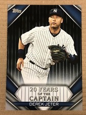 2020 Update 20 Years of the Captain Blue YOC-12 Derek Jeter /299  - Yankees HOF