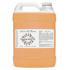 Papaya seed carrier oil 100% pure unrefined partial filter bulk 128 oz hair skin