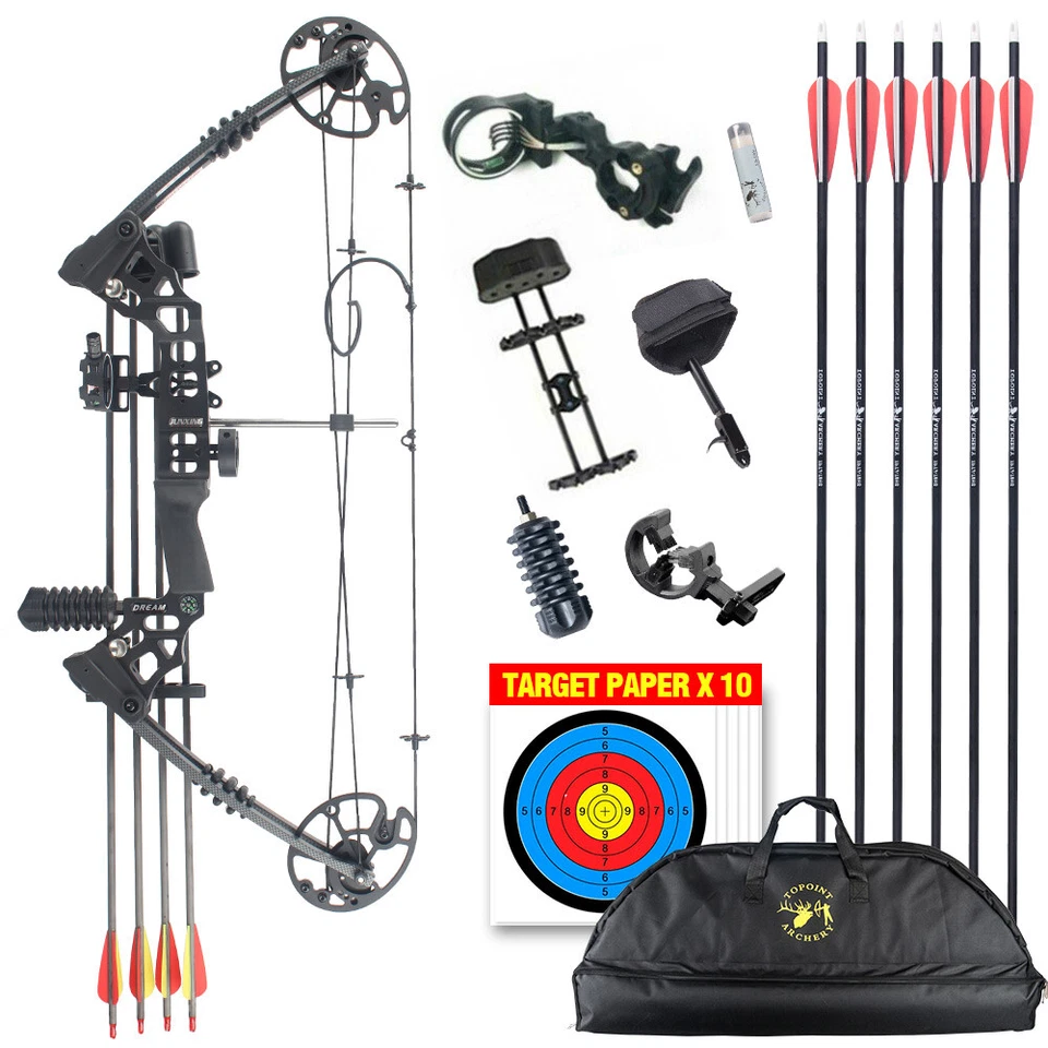 JX M120 20-70LBS Compound Bow Archery Sports Hunting Targeting RH/LH