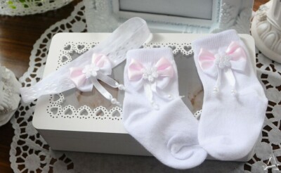 Socken Happy Weiße Baby-Söckchen Mit Rüschen – Süße Strümpfchen - Foto 14