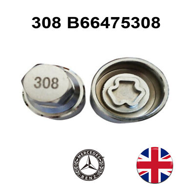 Mercedes Security Master Locking Wheel Nut Bolt Key 308 LWNK MERC A C E class