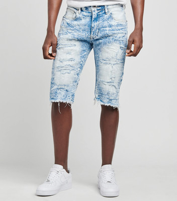 Decibel Denim Ripped Shorts Jeans 