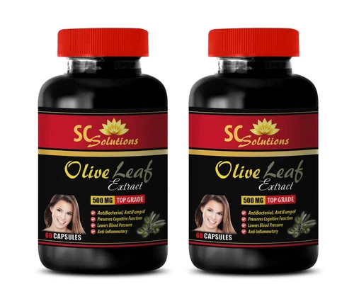 Weight loss supplements - OLIVE LEAF EXTRACT 500MG - 2Bot - acai extract pills