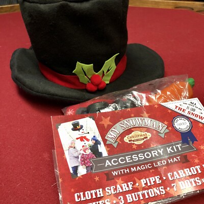 My Snowman Accessory Kit ~ LED Hat 