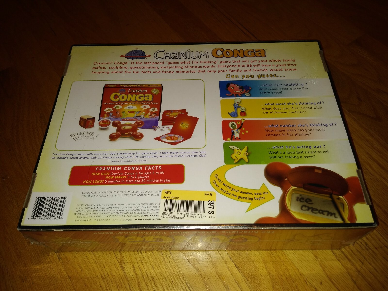 BRAND NEW CRANIUM CONGA GAME A MUST HAVE GREAT GAME eBay