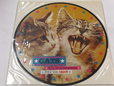 CATS - Deutsche Originalaufnahme Andrew Lloyd Webber - 12'' Picture Disc - rar