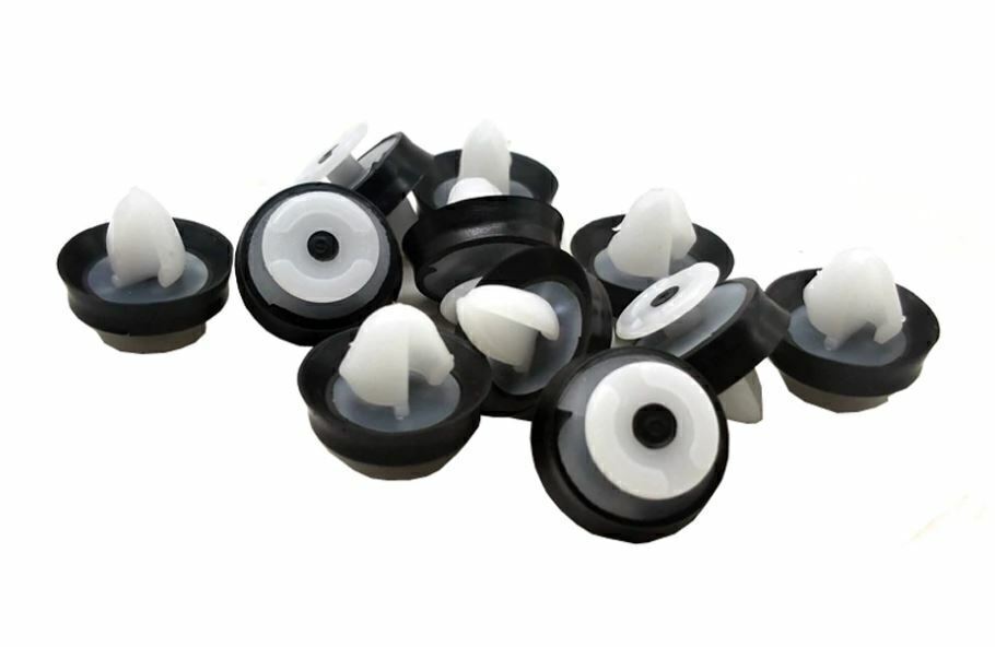 10x Wheel Arch Trim Clips for Nissan Qashqai & Renault Kadjar Front