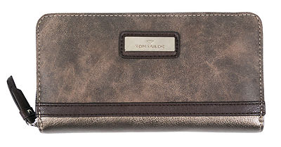 Tom Tailor Acc Elin, Billetera Para Mujer, Marrón (Braun), 28.5x26x9 Cm
