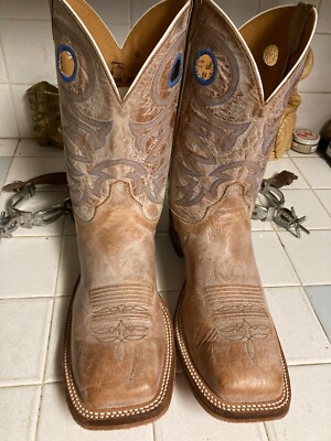 Justin Men's 13 EE Caddo Western Boot Copper Beige - BR744, Beige