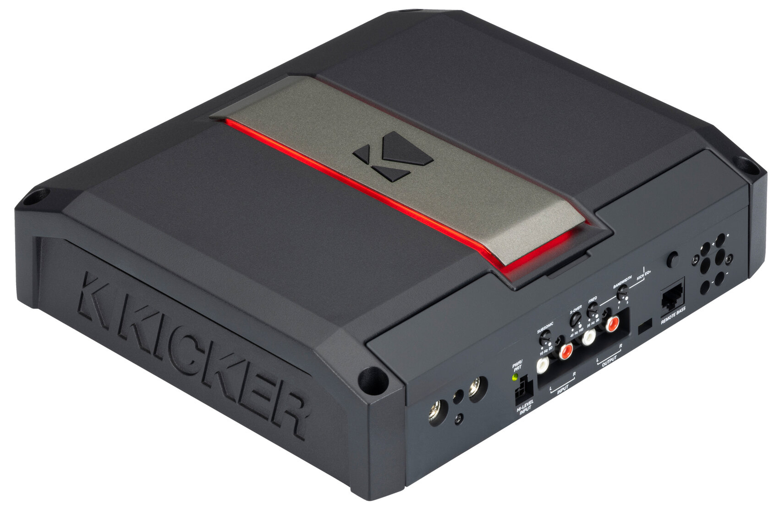 Автомобильный усилитель класса D Kicker 51LX8501 мощностью 850 Вт с комплектом Smart Bass усилитель LX8501